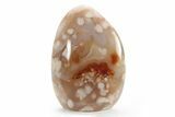 Free-Standing, Polished Flower Agate - Madagascar #205429-1